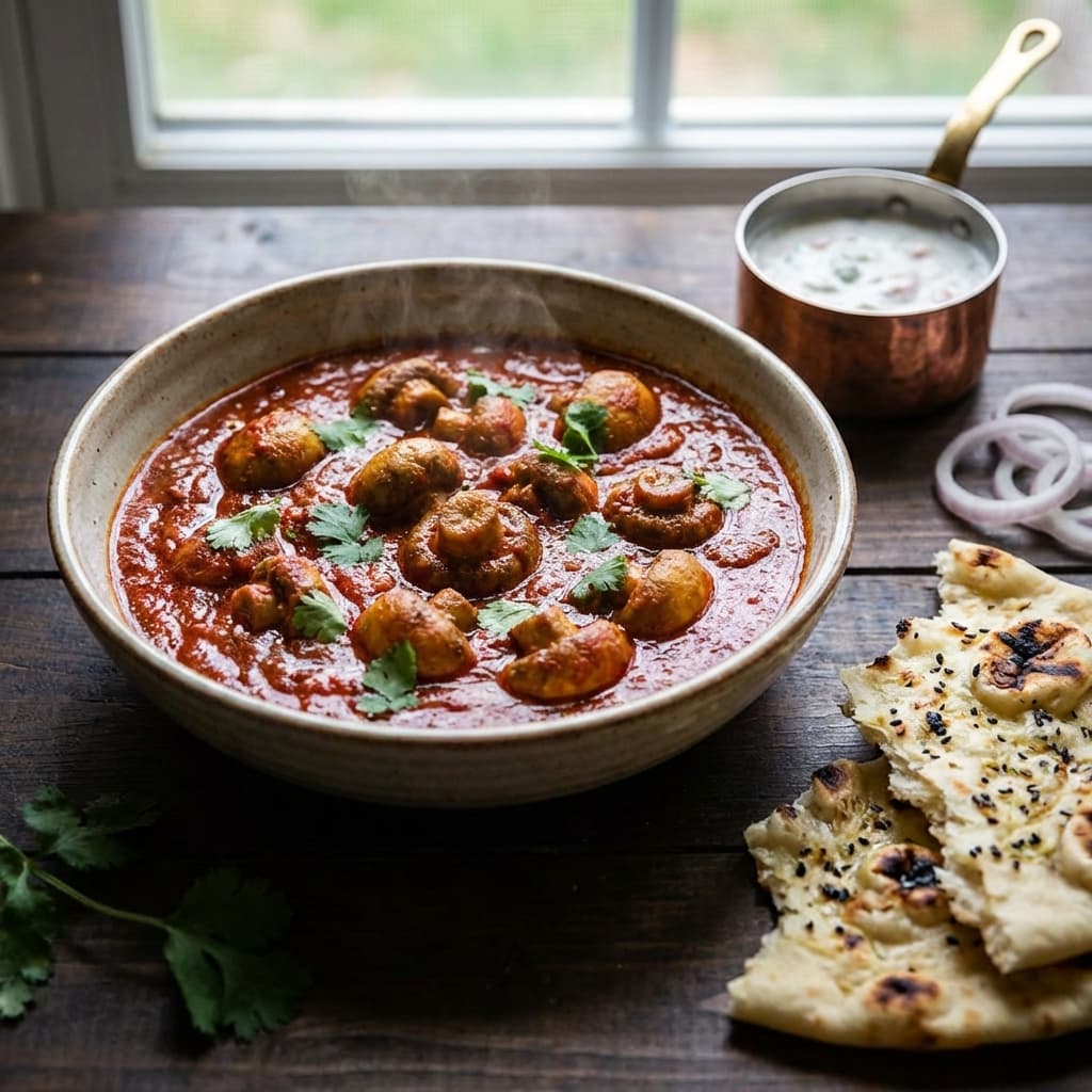 Mushroom Masala